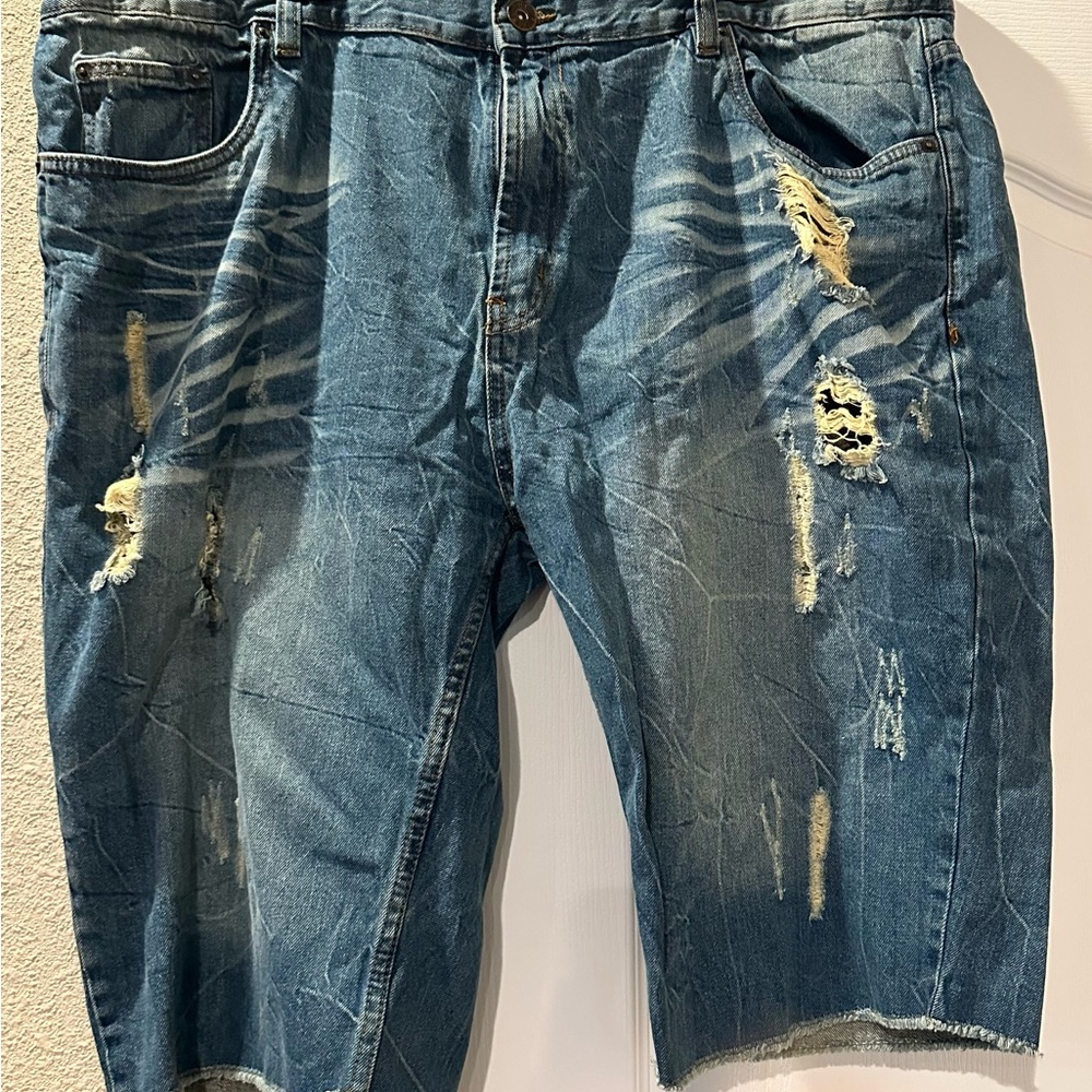 Men’s denim shorts